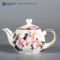 Китайский стиль чайный сервиз пион китайский удачливый костяной фарфор чашка чая и горшок
